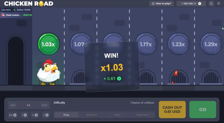 Jeu Chicken Road